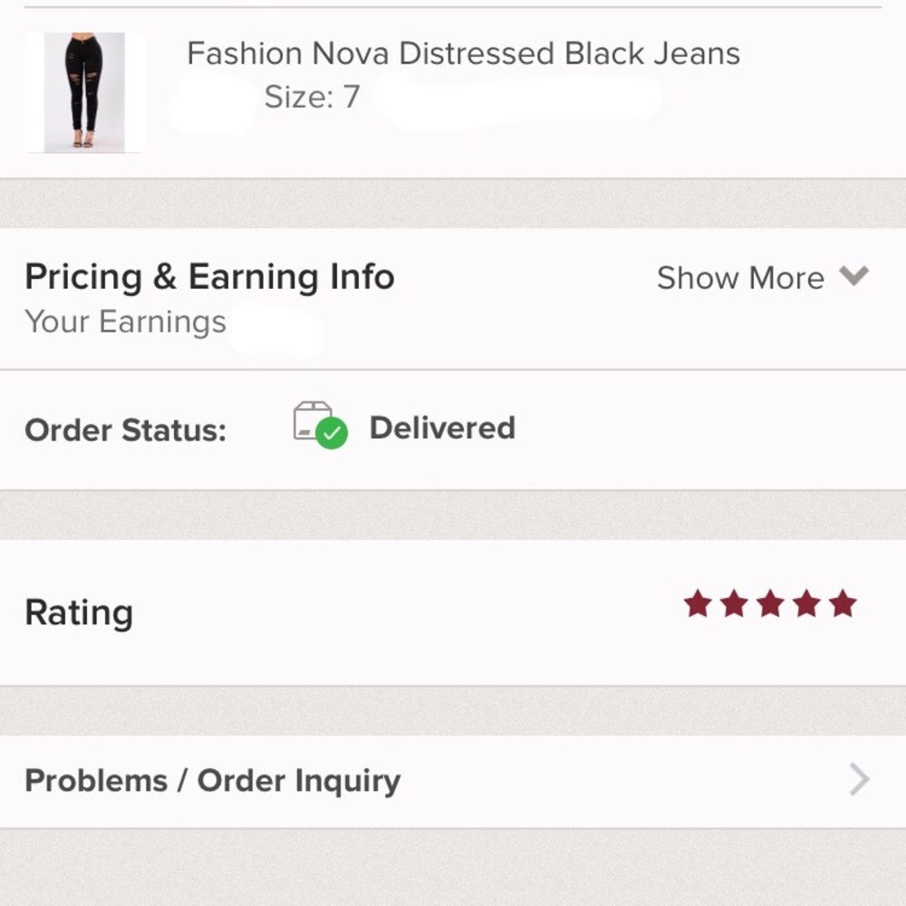 THREE LEFT Distressed Black Jeans - Picture 8 of 8